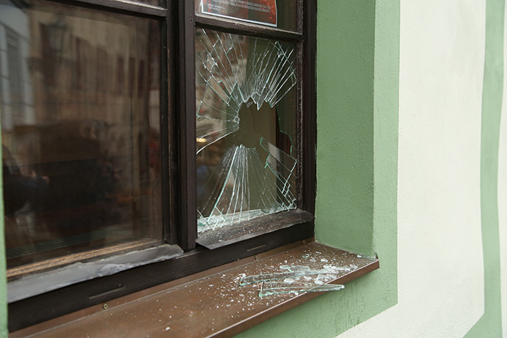 A2B Glass are able to board up broken windows while they are being repaired in Great Wyrley.